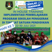 IHT Sekolah Penggerak Hari Ketiga